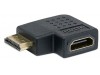 Adaptador HDMI 4K Hembra a Macho, en L plana 90°